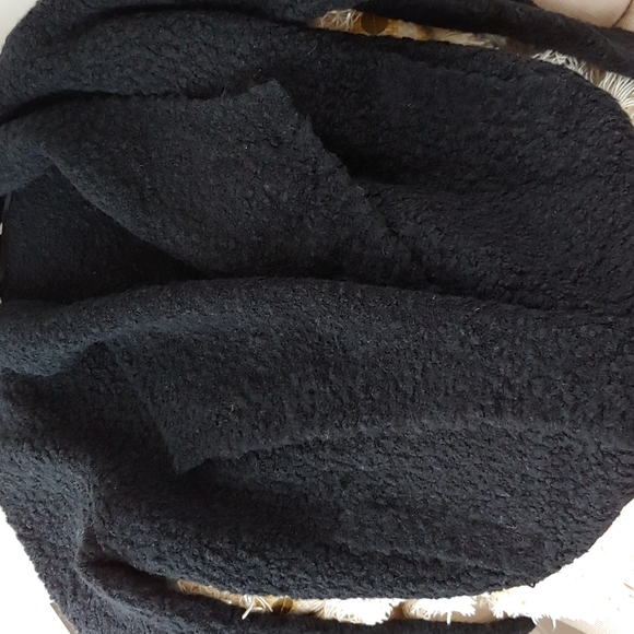 Ann Taylor Loft black boucle cardigan sweater size XS - Picture 4 of 7